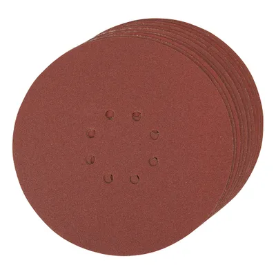 Produktbild von Silverline Klettschleifscheiben, gelocht, 225 mm, 10er-Pckg. 120er-Körnung