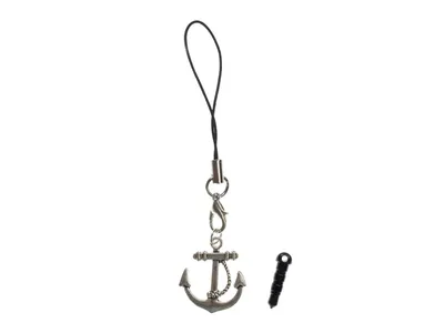 Produktbild von Anker mit Seil 2 Handyanhänger Miniblings Handyschmuck Maritim Boot Meer silber
