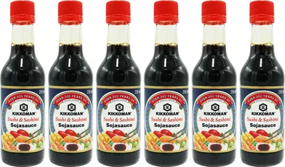 Produktbild von Kikkoman Sushi Sashimi Sojasauce 6x250ml