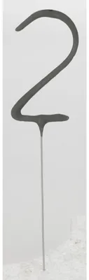 Produktbild von Wunderkerze Ziffer 2 16cm 77428
