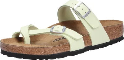 Produktbild von Birkenstock Mayari Zehen Loop Riemen Schnalle Nubukleder Sandalen in Limette – 5.5 UK - 39 EU - 8/8.5F - 6/6.5M US / Lime