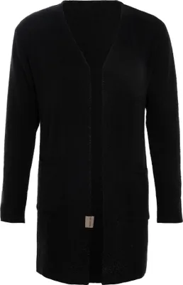 Produktbild von Knit Factory Ella Strickjacke - Schwarz - 36/38