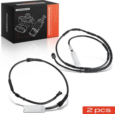 Image de Frankberg 2x contact d'avertissement usure des garnitures de frein essieu avant pour BMW Série 1 Cabriolet Coupe E81 E87 Série 3 Cabriolet E90 E91