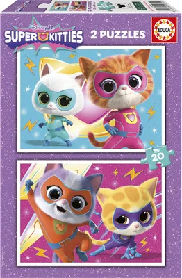 Zdjęcie produktu dla Puzzle Educa Superkitties