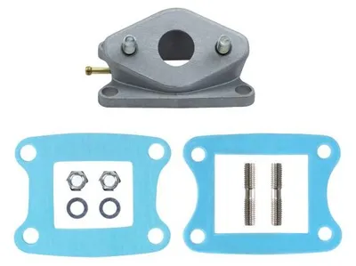 Produktbild von Ansaugstutzen 16mm + Dichtung Membranblock für Honda MT MB MTX MBX 50 - Citomerx