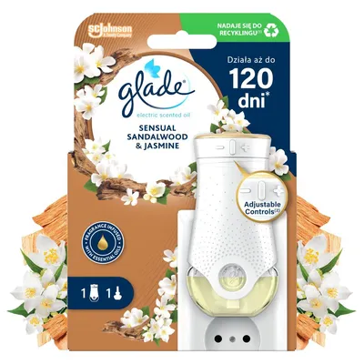 Zdjęcie produktu dla Glade odświeżacz powietrza elektryczny Sandalwood & Jasmine