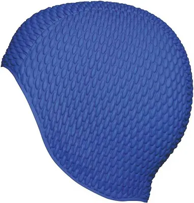 Produktbild von Aquafeel Rubber Badekappe Blau Blau One Size