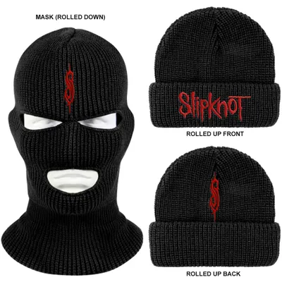 Produktbild von Slipknot - Logo Uni Mütze - Schwarz