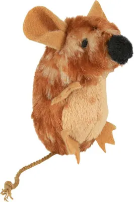 Produktbild von TRIXIE Maus mit Microchip, Plüsch, Katzenminze, 8 cm