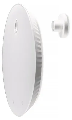Produktbild von Alessi Plissé MDL16 Digitale Küchenwaage mit Wandhalterung, Gehärtetem Glas und Thermoplastischer Resine, USB-C-Aufladung, Weiß