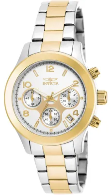 Obrázok produktu pre Invicta Angel 19219 Dámske Hodinky - Quartz Hnací Mechanizmus - Nerezová Oceľ so Strieborným Ciferníkom - 38 mm