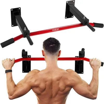 Produktbild von Reckstange Fitness Stange Wand-Klimmzugstange NS-315