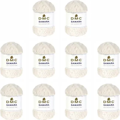 Image de 10 pelotes de fil DMC Samara – 100 % polyester (couleur 400)