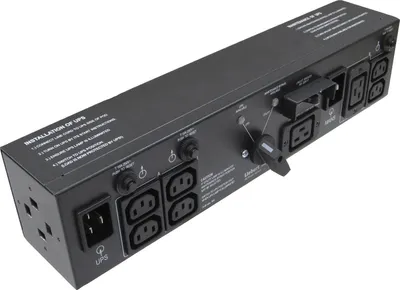 Produktbild von Emerson MP2-220L, 230 V, C19 coupler, 50/60 Hz, C20 coupler, 230 V, Schwarz