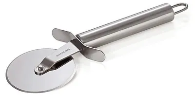 Produktbild von 12x Pizzaschneider, 20 cm, Ø 6,5 cm, Edelstahl