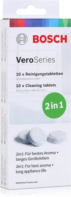 Produktbild von Bosch VeroSeries TCZ8001A Reinigungstabletten 2in1 - 10 Tabletten