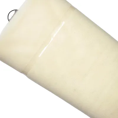 Tüllstoff 137 cm x 36,5 m, Elfenbein, für DIY & Deko
