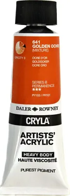 Obrázek produktu pro Daler Rowney Cryla Artists’ Akrylová barva Golden Ochre 75 ml 1 ks