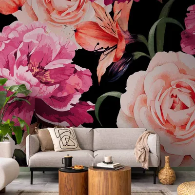 Produktbild von Vlies Fototapete - Roses of Love 250x175 cm Blumen b-B-0395-a-a