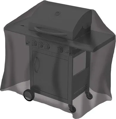 Immagine prodotto di Copertura universale per barbecue a gas, misura media, nera, 65 x 130 x 100 cm.