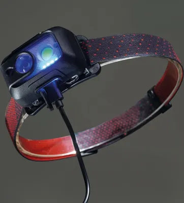 Zdjęcie produktu dla Tiross Latarka Czołowa Z Sensorem 5W Cree Xpg2/240 Lm/5H/6500K Usb