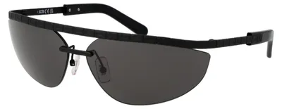 Immagine prodotto di Gcds GD0051 Occhiali da sole unisex nero opaco 71/13/130