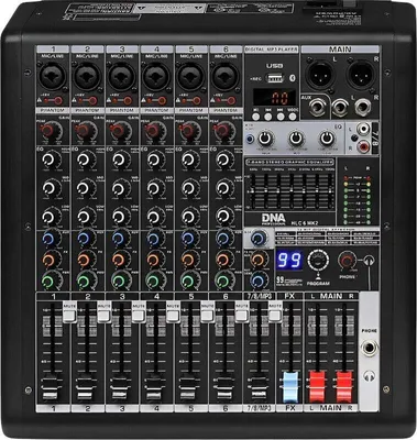 Obrázok produktu pre DNA HLC 6 MK2 Analógový mixpult