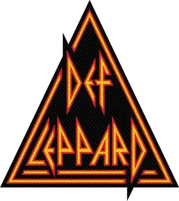 Produktbild von Def Leppard Logo Cut Out Aufnäher