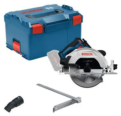 Image de Scie circulaire sans fil BOSCH PROFESSIONAL - GKS 18V-68-2 - 18V - 190 mm - Butée parrallele + lame de scie pour bois