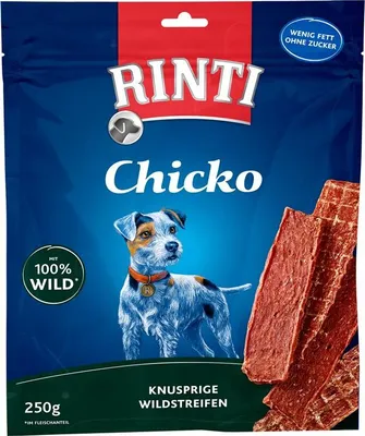 Produktbild von Rinti Chicko Knusprige Wildstreifen 9 x 250 g