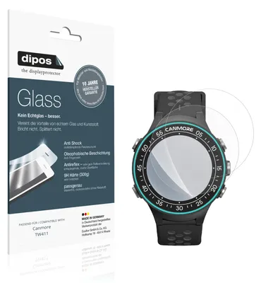 Image de 2x Protection écran pour Canmore TW411 mat Verre souple Film Protecteur 9H dipos