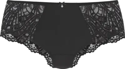 Produktbild von LASCANA Panty Flora schwarz Größe 44/46