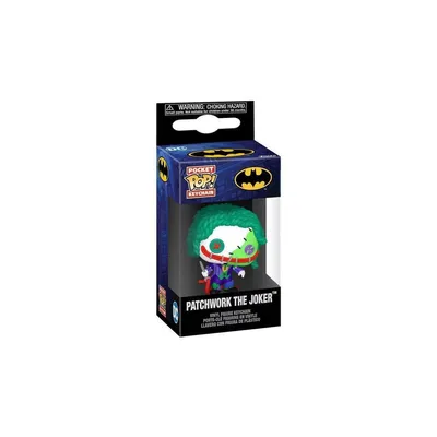 Image de Funko Pocket POP! Zawieszka Kluczy DC Comics - Figurka Patchwork Joker