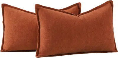 Obrázok produktu pre Obliečky na vankúše 40x60 cm, súprava 2 ks, ženilka s strapcami, na pohovku