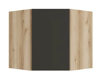 Produktbild von Küchen Eckhängeschrank Noah OED606-0+ in anthrazit 60 cm breit