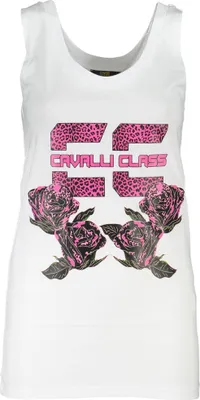 Immagine prodotto di CAVALLI CLASS WOMEN TANKTOP WHITE : Colore - Bianco, Taglia - XS Taglia: XS Colore: Bianco