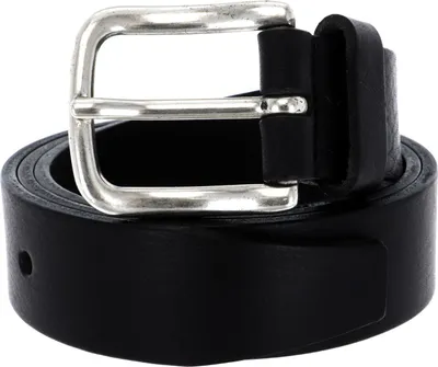 Produktbild von Vanzetti Leder Gürtel 35mm Full Leather Belt W75 Black schwarz