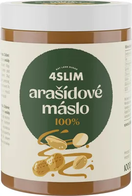 Produktbild von 4Slim 100% Erdnussbutter 1000 g