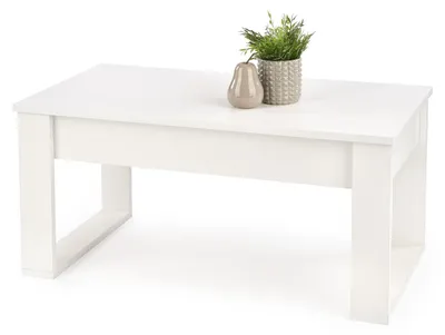 Productafbeelding van Salontafel Nea, woonkamertafel met lade. Kleur en afmetingen naar keuze, wit