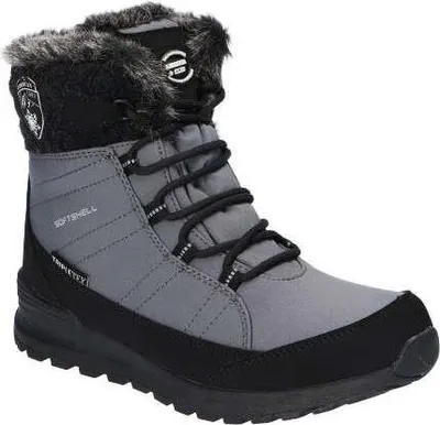 Produktbild von American Club Sn4324 Damen Winterschuhe Softshell, Tripletex-Membran, Winterstiefel mit Fleecefutter, Gefüttert Schneestiefel, Grau 37