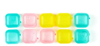 Eiswürfel-Set, 10 Stück, wiederverwendbar, mehrfarbig, Polyester