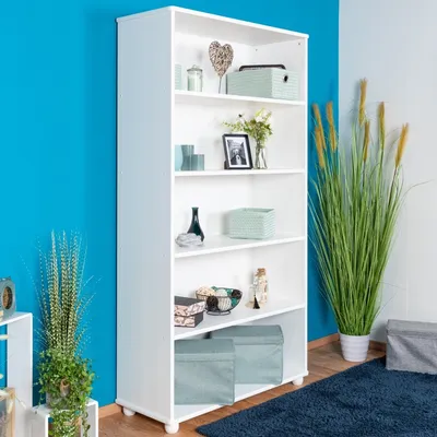 Produktbild von Regal weiß 100 cm breit