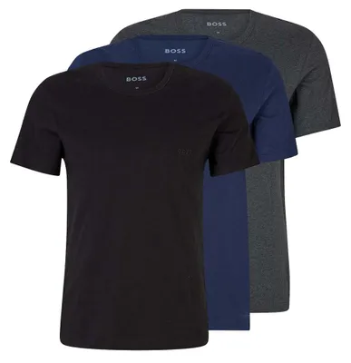 Produktbild von BOSS 3er Pack T Shirt Rundhals Gr.XXL Fb.Blau Grau Schwarz