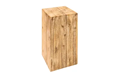 Produktbild von Dekosäule COLUMNA 50cm Akazie Teak grau