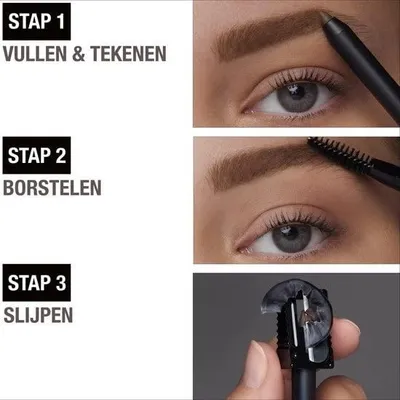 Produktbild von Maybelline Tattoo Brow Semi Permanent 36hr, Braun, Deep Brow, Frauen, 36 h, 1 Stück(e), G2016041 INGREDIENTS DIMETHICONE SYNTHETIC FLUORPHLOGOPITE TRIMETHYLSILOXYSILICATE ...