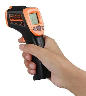 Productafbeelding van Infraroodthermometer, contactloos digitaal temperatuurpistool -50 °C tot 600 °C voor koken en industrieel gebruik
