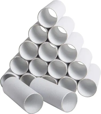 Produktbild von Kartonbögen-Rollen für Bastelprojekte - 30 Stück 4x10 cm - Stabile und dicke Kartonpapiere