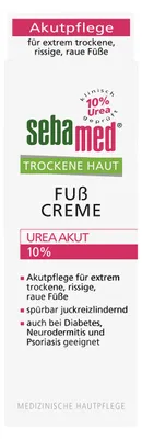 Image de Sebamed Crème Pieds Urée Aiguë pour peau rugueuse et sèche 100ml