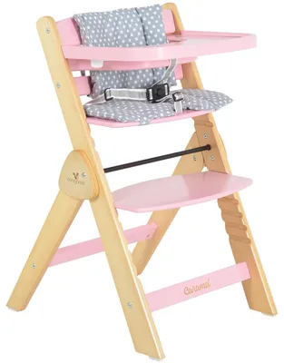 Produktbild von Cangaroo Caramel Pink 2-in-1 mitwachsender Kinderstuhl
