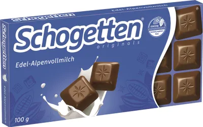 Obrázek produktu pro Schogetten čokoláda alpská mléčná 100g